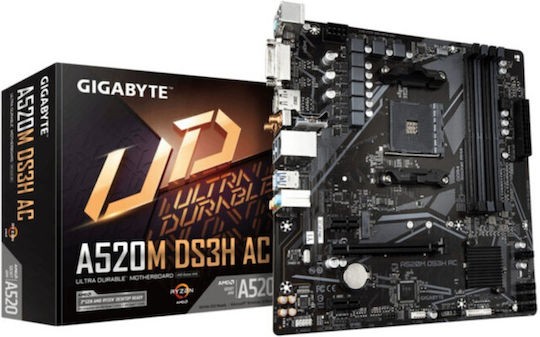 Gigabyte GA-A520M-DS3H AC (AM4)
